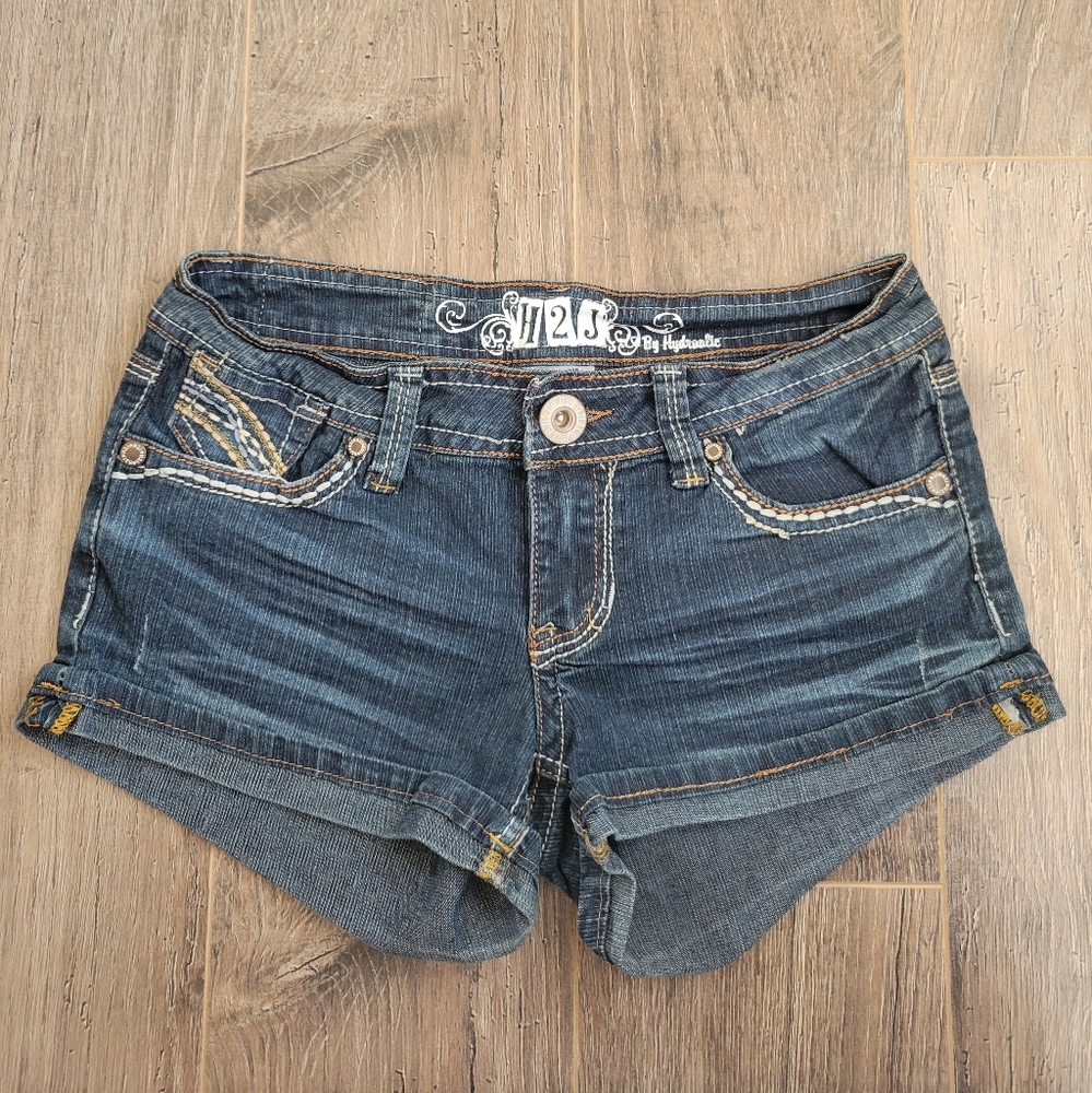 5/6 Hydrolic Jean Shorts
